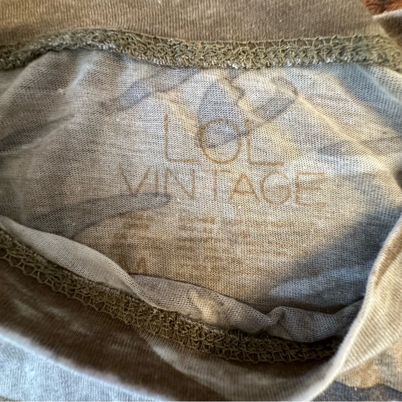 LOL Vintage Camo Tee- EUC - Picture 5 of 5